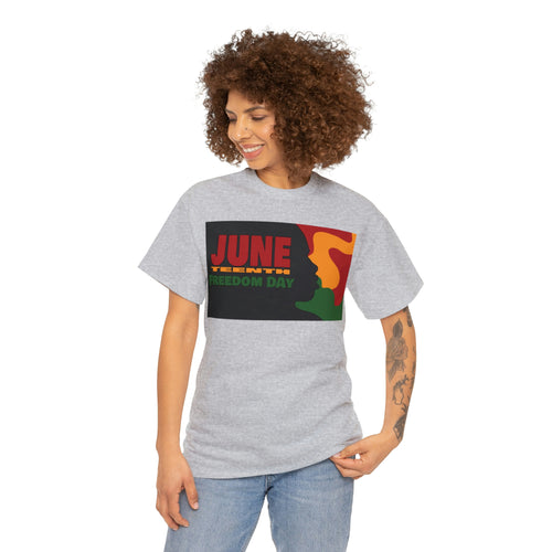 JuneTeenth Unisex Heavy Cotton Tee