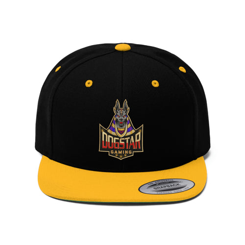 DogStar Gaming Grey Anubis Unisex Flat Bill Hat