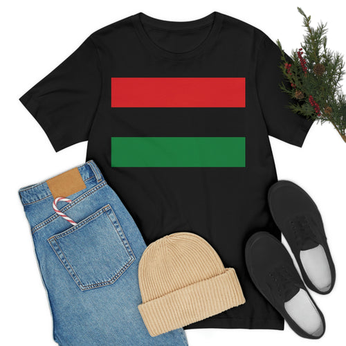 Pan African Flag Unisex Jersey Short Sleeve Tee