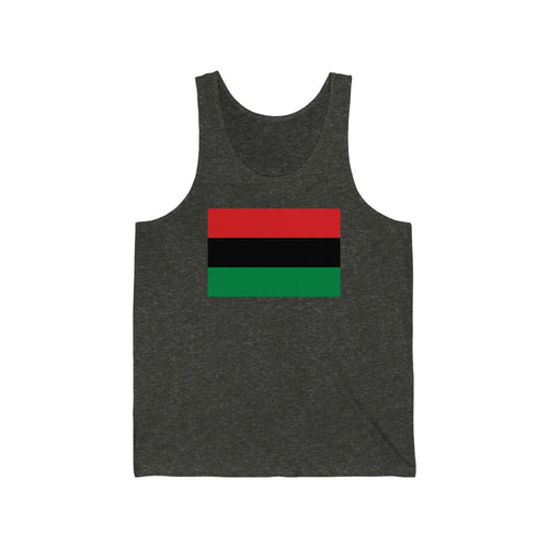 Pan African Flag Unisex Jersey Tank