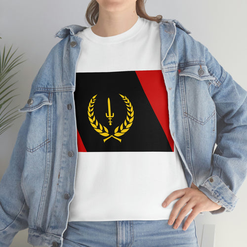 Black Heritage Flag Unisex Heavy Cotton Tee