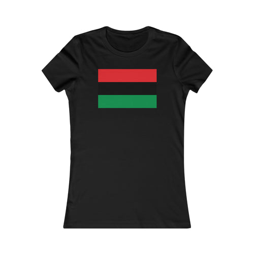 Pan African Flag Women's Favorite Tee