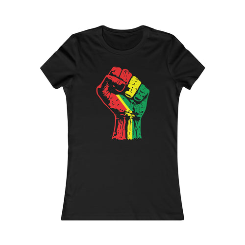 Black Power Fist Women's Favorite Tee