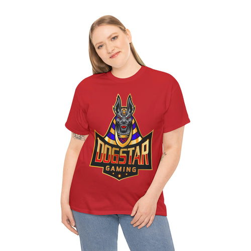 DogStar Gaming Grey Anubis Unisex Heavy Cotton Tee