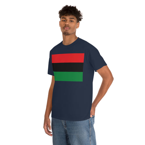 Pan African Flag Unisex Heavy Cotton Tee