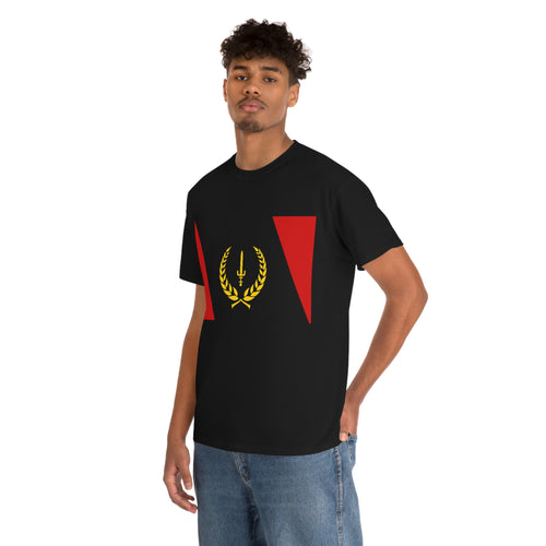 Black Heritage Flag Unisex Heavy Cotton Tee