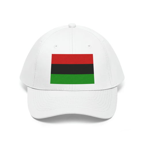 Pan African Flag Unisex Twill Hat