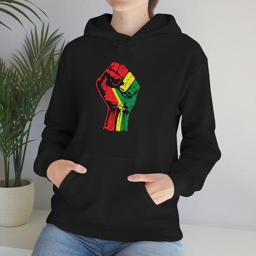 Black Power Fist Unisex Heavy Blend™ Hooded Sweatshirt