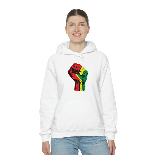 Black Power Fist Unisex Heavy Blend™ Hooded Sweatshirt