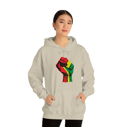 Black Power Fist Unisex Heavy Blend™ Hooded Sweatshirt