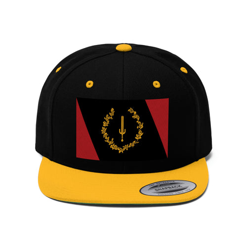 Black Heritage Flag Unisex Flat Bill Hat