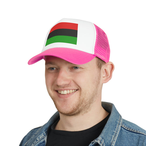 Pan African Flag Mesh Cap