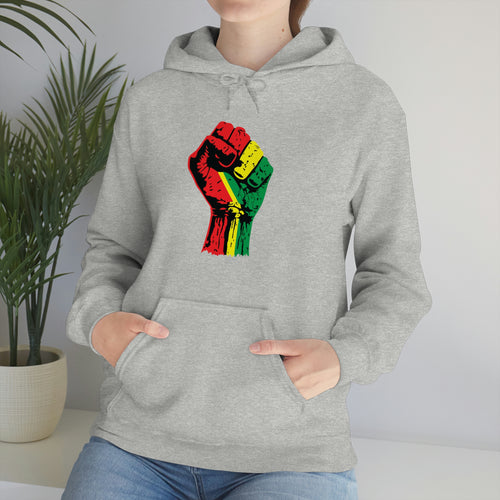 Black Power Fist Unisex Heavy Blend™ Hooded Sweatshirt