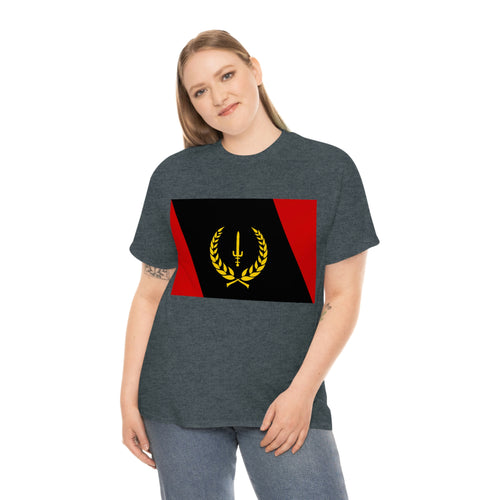 Black Heritage Flag Unisex Heavy Cotton Tee