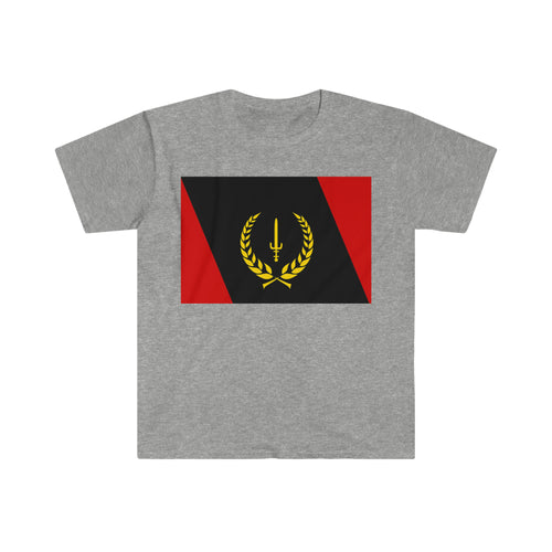 Black Heritage Flag Unisex Softstyle T-Shirt