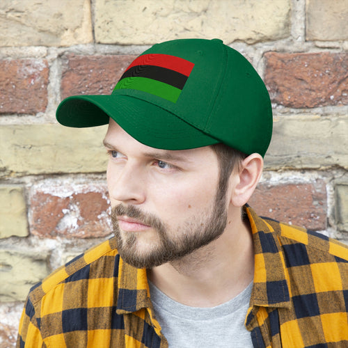 Pan African Flag Unisex Twill Hat