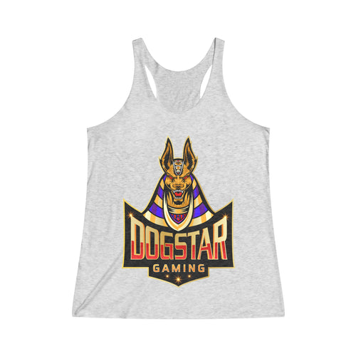 DogStar Gaming Brown Anubis Women's Tri-Blend Racerback Tank