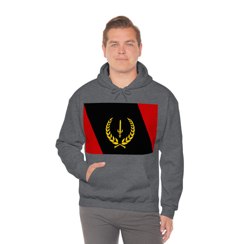 Black Heritage Flag Unisex Heavy Blend™ Hooded Sweatshirt