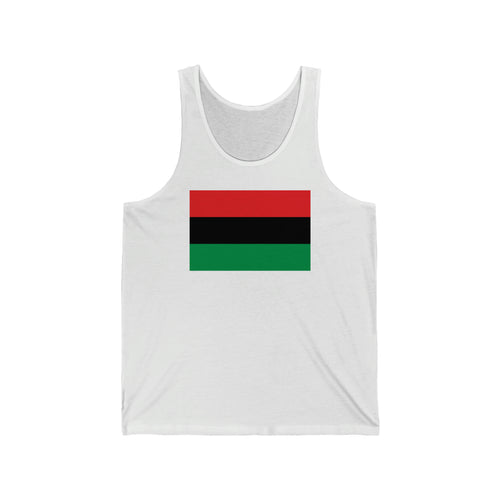 Pan African Flag Unisex Jersey Tank