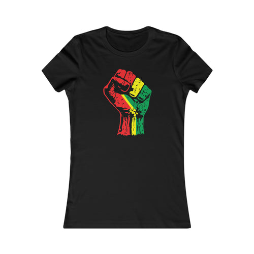 Black Power Fist Women's Favorite Tee