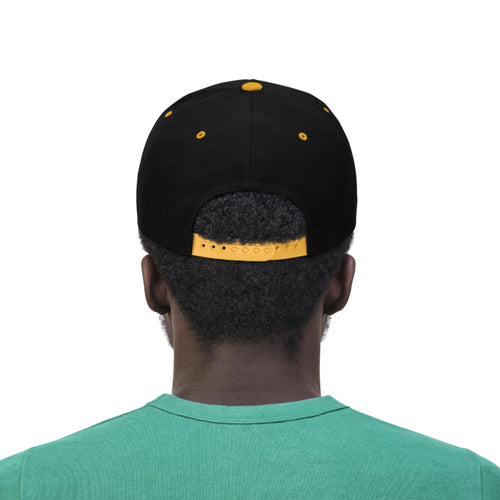 Black Power Fist Unisex Flat Bill Hat