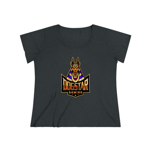 DogStar Gaming Brown Anubis Women's Curvy Tee