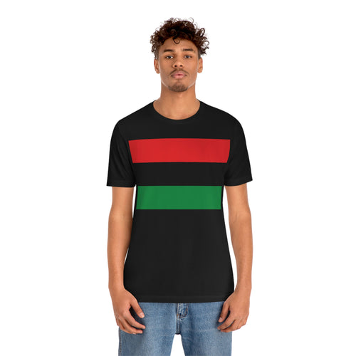 Pan African Flag Unisex Jersey Short Sleeve Tee