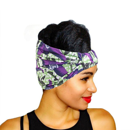 Wide Cotton Stretch Headband