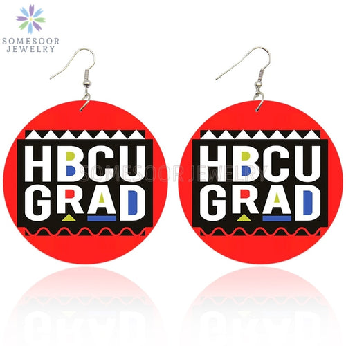 HBCU Grad Drop Earrings