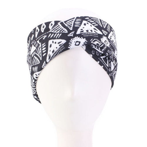 African Pattern Flower Turban