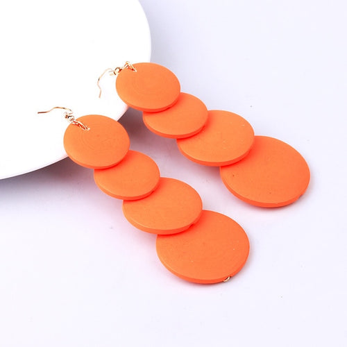 Colorful Wooden Earrings