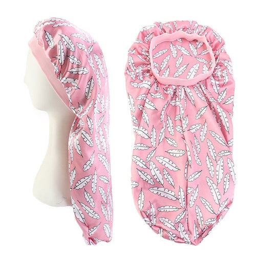 Elastic Printed Hair Band Bonnet