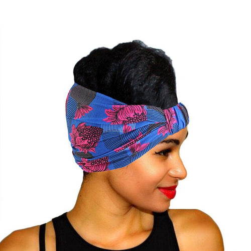 Wide Cotton Stretch Headband