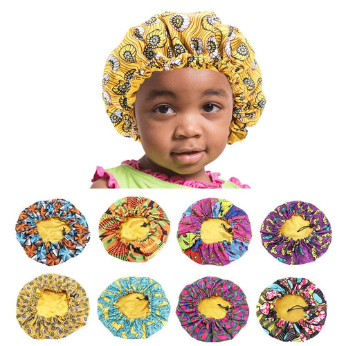 Ankara Bonnet Stain Silky Big Bonnet