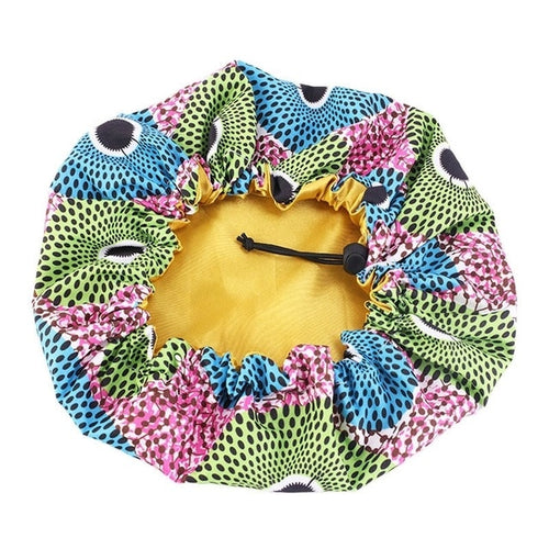 Ankara Bonnet Stain Silky Big Bonnet