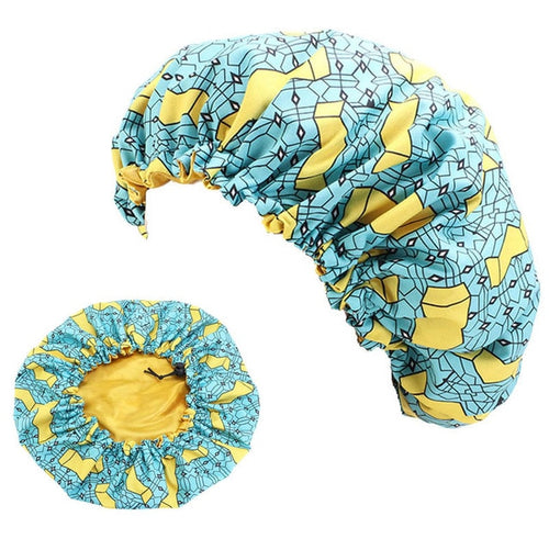 Ankara Bonnet Stain Silky Big Bonnet