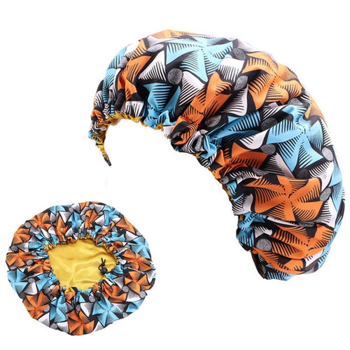 Ankara Bonnet Stain Silky Big Bonnet