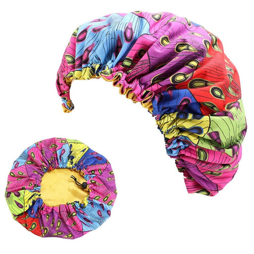 Ankara Bonnet Stain Silky Big Bonnet