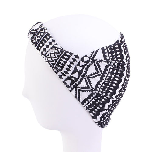 Wide Cotton Stretch Headband