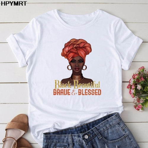 Afro Beauty Women's T-Shirt