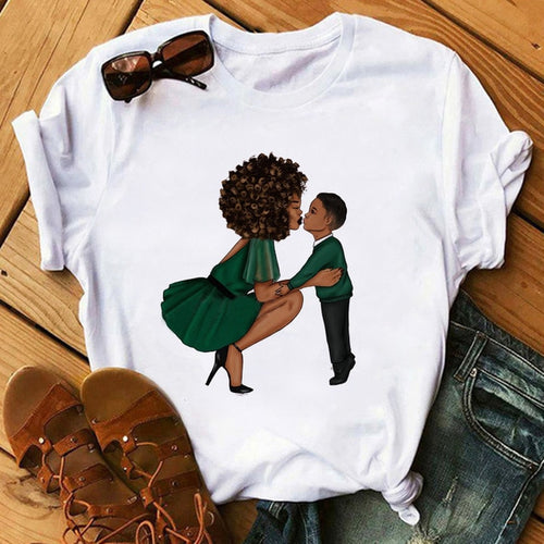 Poppin Mom T Shirt