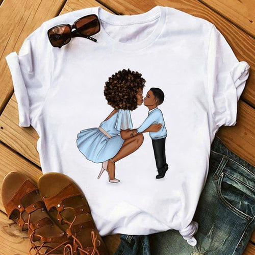 Poppin Mom T Shirt