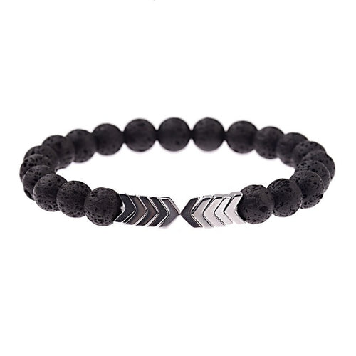 Lava Stone Essential Oil Diffuser Bracelet