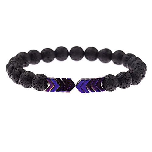 Lava Stone Essential Oil Diffuser Bracelet