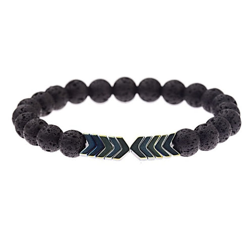 Lava Stone Essential Oil Diffuser Bracelet