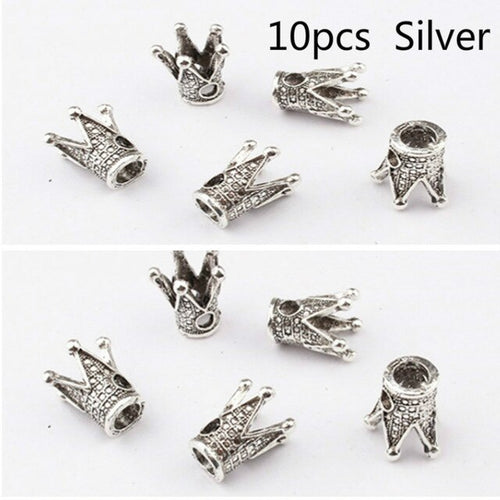 5/10pcs  Large Crown Gold and Silver