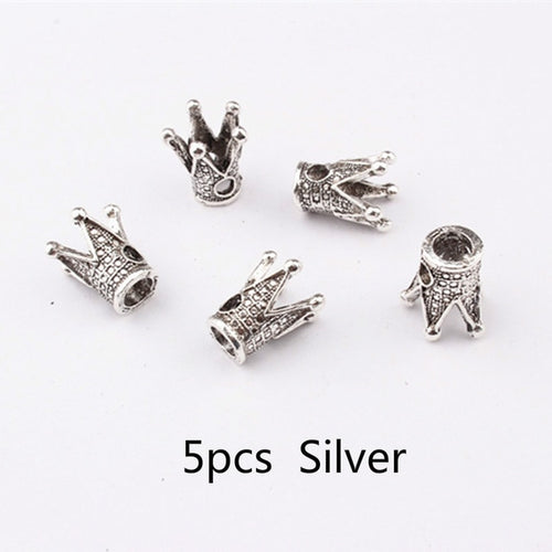 5/10pcs  Large Crown Gold and Silver