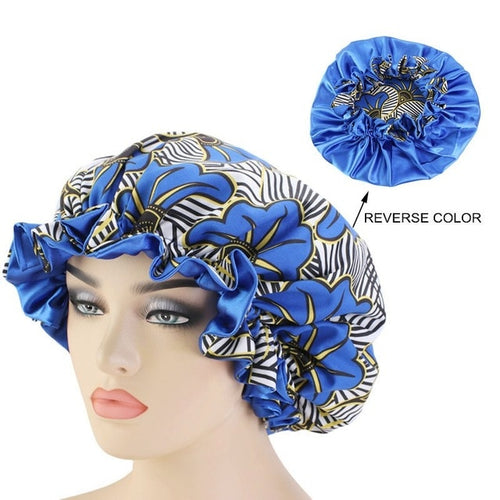 African Pattern Printed Fabric Bonnet