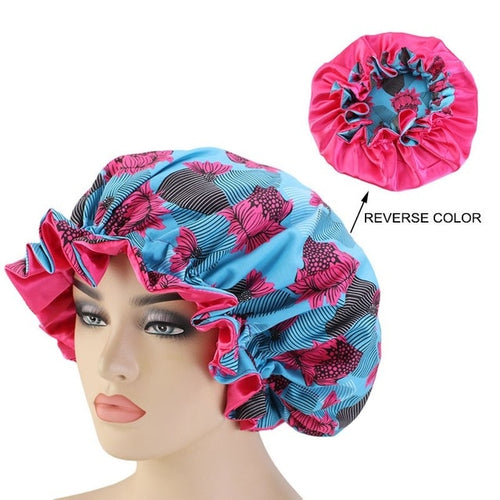 African Pattern Printed Fabric Bonnet