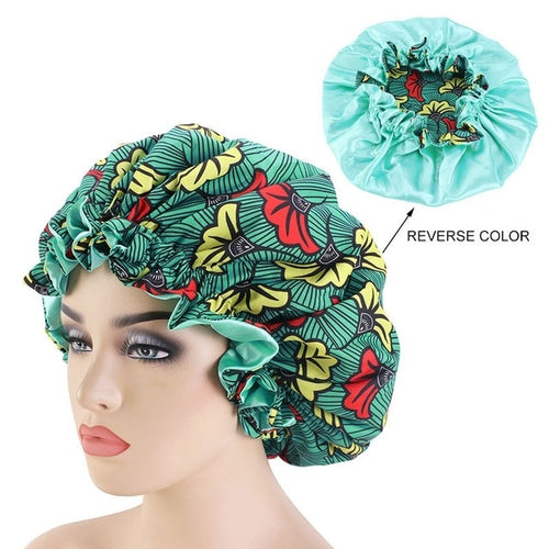 African Pattern Printed Fabric Bonnet